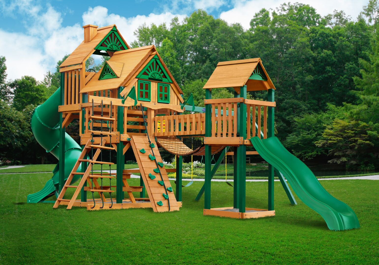 The Reserve I Treehouse Swing Set – Playnation Orlando