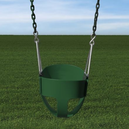 Full bucket toddler swing