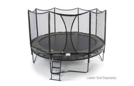 Double bounce trampoline