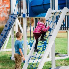 VinylNation Milkyway Climber Swing Set - Image 5