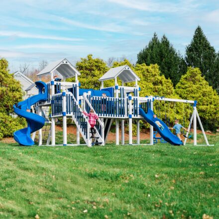 VinylNation Milkyway Climber Swing Set