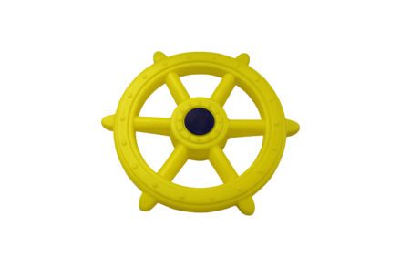 Yellow ship wheel