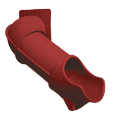 A red plastic SIDEWINDER SLIDE 5′ with a handle on it.