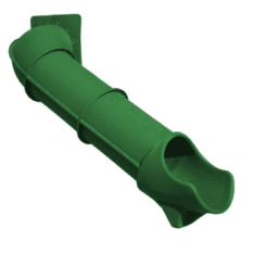 A green plastic SIDEWINDER SLIDE 5′ with a handle on it.