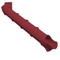 A red plastic SIDEWINDER SLIDE 9′ with a hole in it.