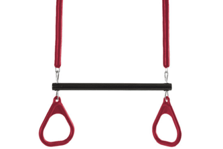 Trap bar with red chain