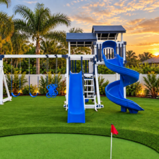 VinylNation Nebula Swing Set