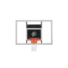 A GS54 BASELINE WALL-MOUNTED basketball hoop on a white background.