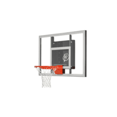 A GS54 BASELINE WALL-MOUNTED basketball hoop on a white background.