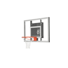A GS72 BASELINE WALL-MOUNTED basketball hoop on a white background.