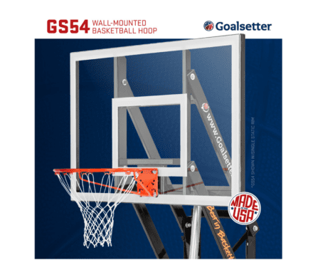 Goalsetter GS54 wall-mounted basketball hoop