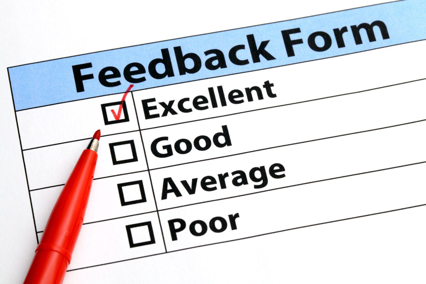 Feedback form