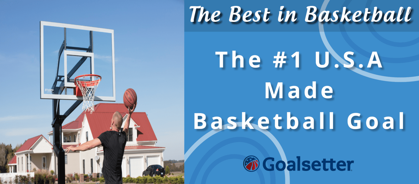 The best in basketball usa the 1 usa made basketball goal.