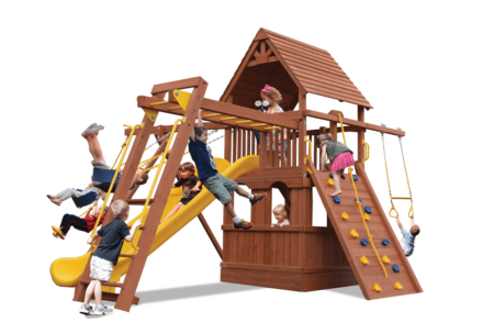 Turbo Deluxe Fort Combo 3 with Playhouse