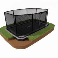 15ft. x 10ft Rectangle North Inground Enclosure