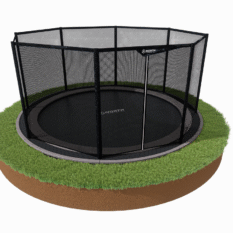 14ft Round North Inground Enclosure