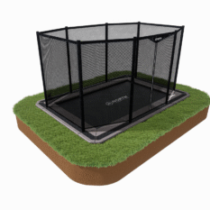 12ft x 8ft Rectangle North Inground Enclosure