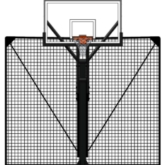 SAFETY NET DRIVEWAY BALL CONTAINMENT SYSTEM