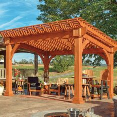 10' x 14' Santa Fe Wood Pergola