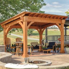 10' x 14' Santa Fe Wood Pavilion