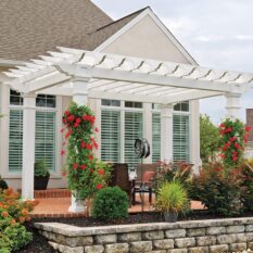10' x 14' Artisan Vinyl Pergola