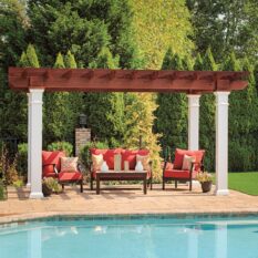10' x 14' Artisan Cedar Pergola