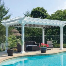 10' x 16' Artisan Vinyl Pergola