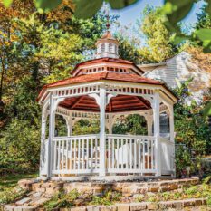 12' Octagon Vinyl Gazebo