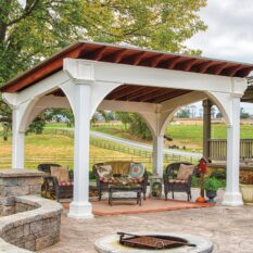 12' x 12' Santa Fe Vinyl Pavilion