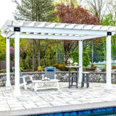 12' x 14' Hollander Vinyl Pergola