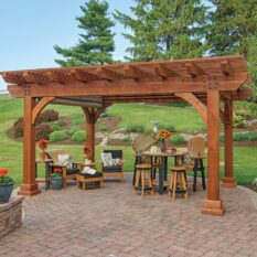 12' x 16' Kingston Cedar Pergola