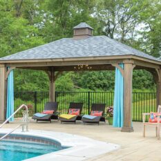 12' x 16' Traditional Wood Pavilion