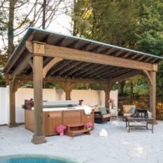 12' x 20' Santa Fe Wood Pavilion