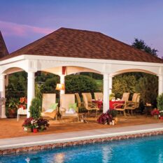 14' x 20' Hampton Vinyl Pavilion