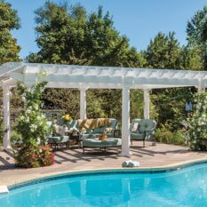 14' x 20' Artisan Vinyl Pergola