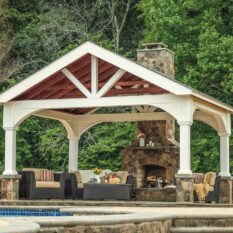 16' x 14' A-Frame Vinyl Pavilion