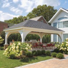 16' x 20' Grand Estate Vinyl Pavilion