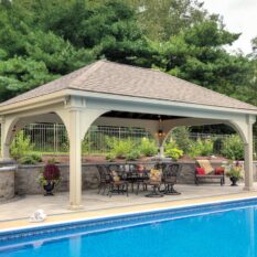 16' x 24' Grand Estate Vinyl Pavilion