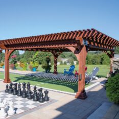 18' x 22' Kingston Cedar Pergola