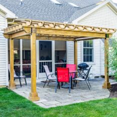8' x 12' Hollander Wood Pergola