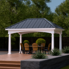10' x 16' Hampton Vinyl Pavilion