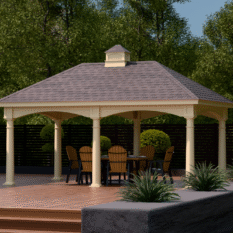 12' x 20' Hampton Vinyl Pavilion
