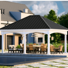 16' x 20' Hampton Vinyl Pavilion