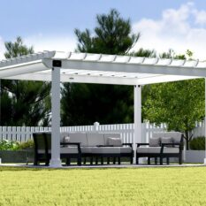 12' x 16' Hollander Wood Pergola w/ 6'' Higher Posts