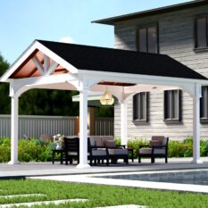 12' x 16' A-Frame Vinyl Pavilion